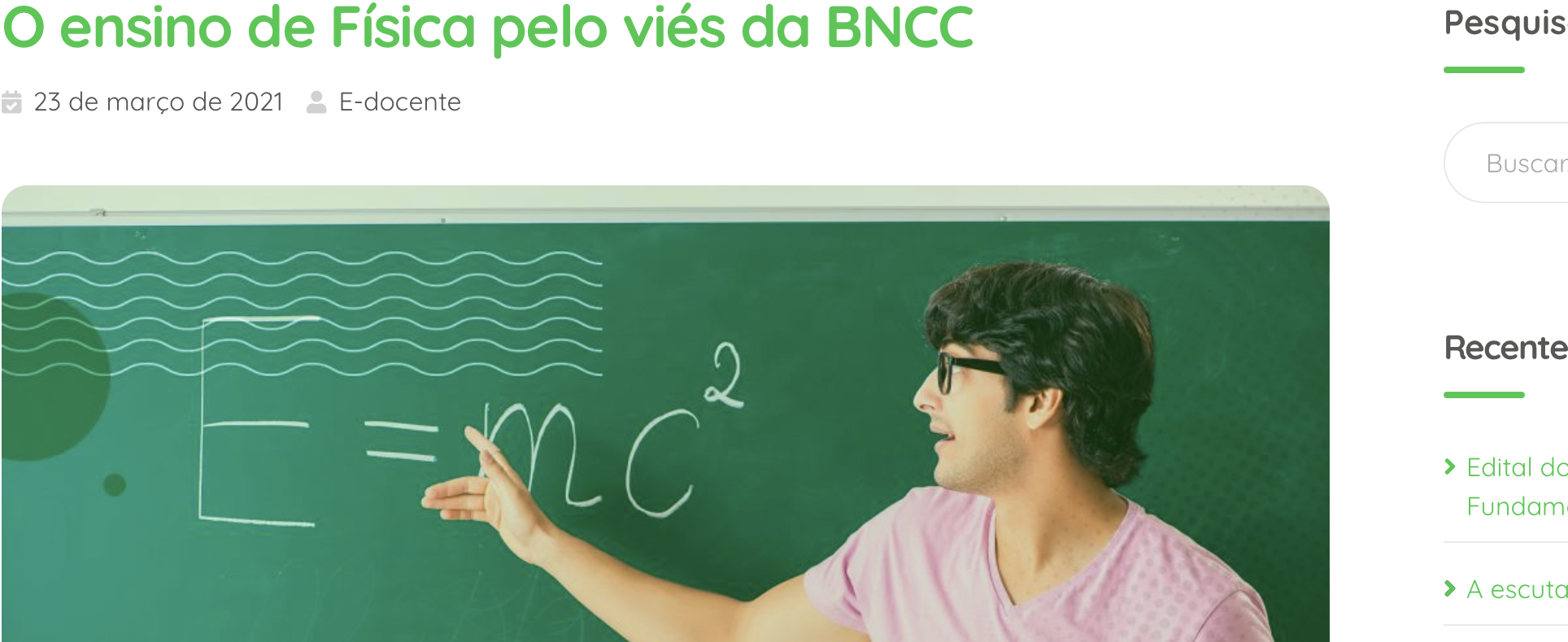 BNCC, Física